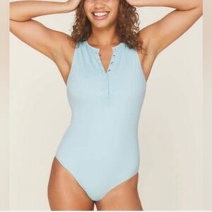 Andie Malulibu Swimsuit Large Tall Sky Blue